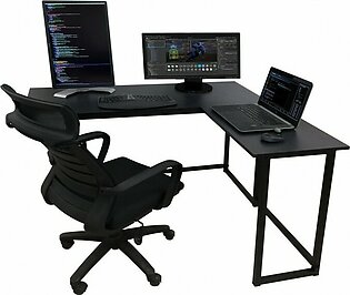 L-Shaped Desk Detachable & Portable Computer Gaming Desk for Home Office and Gamer Large PC Laptop Study Writing Table Workstation