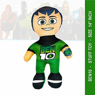 Ben10 Super Hero Action Figure Stuff Toy Plush Toy For Kids Size 14 Inch Avenger Marvels