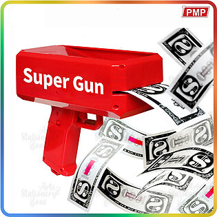 Rain Money Gun Paper Spary Machine Toy Gun Money Gun With 100 Pcs Play Money Cash Gun Party Supplies (money Glue Gun) - Pmp
