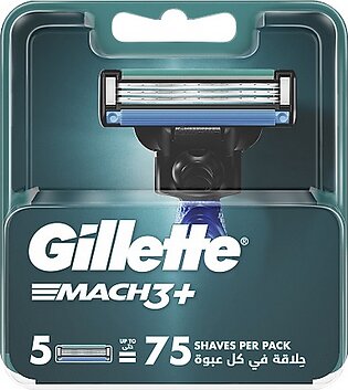 Gillette Mach3 Plus Shaving Razor Carts 5s