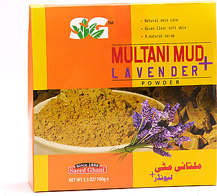 Saeed Ghani Multani Mud + Lavender Powder (100gm)