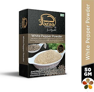 Jazaa White Pepper Powder - 50Gm