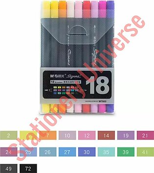 Mandg Signme Markers 18 Colour
