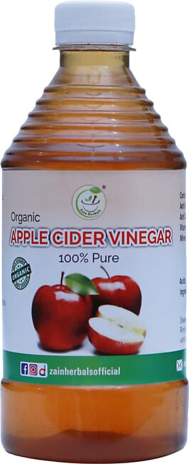 Zain Herbals Organic Unfiltered Apple Cider Vinegar 450ml
