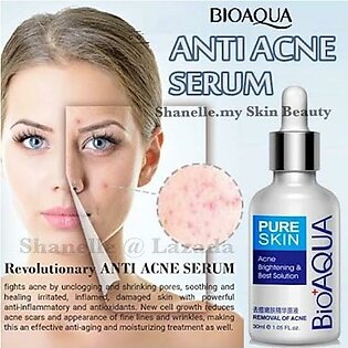 Bioaqua Pure Skin Anti Acne Serum Facial Removal Solution