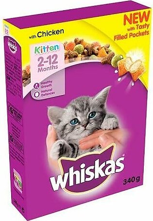 Whiskas Box Kitten 2-12 Months with Chicken- 340g
