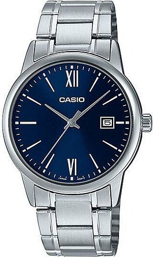 Casio - Mtp-v002d-2b3udf - Stainless Steel Wrist Watch For Men
