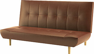Interwood SOFA CUM BED ALBI (BROWN)  - Secure delivery + Free Installation