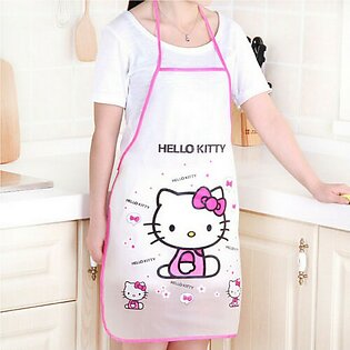Apron Waterproof Environmental Protection Material Women Easy To Clean Kitchen Tool