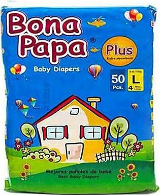 Bona papa Diapers 9-14kg (50 pieces Large)