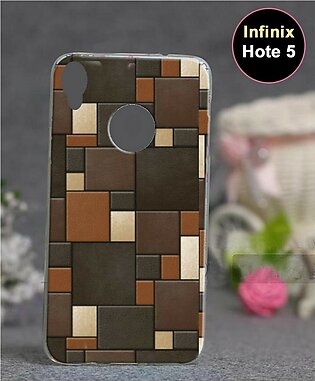 Infinix Hot 5 X559c Mobile Cover Leather Style - Multicolor