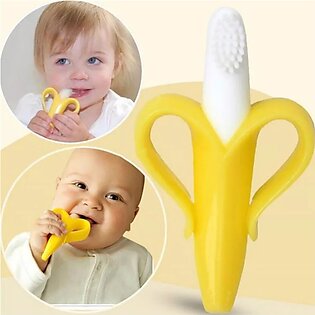 Baby Silicon Banana Teether For Babies In Good Design