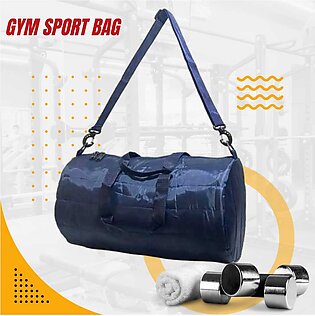 Hlnb Gym Bag Duffle Bag Waterproof Black Blue