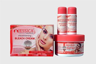 Jessica Ultra White Bleach Cream & Activator - Salon Pack
