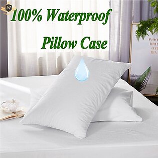 The Royal Bedding Waterproof Pillow Cover- 2 Pcs Pillow Covers For Bed Takiya Cover Set Pillow Cover Without Filling