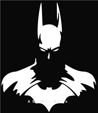 Painting "Batman" black & white on canvas painting(3sizes available) , acrylic painting, dinning room, kitchen, coffee shop, bedroom, drawing room, gift for wedding, birthday, new year, school, college, handmade home decor.