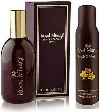 Royal Mirage - Pack Of 2 Cologne Spray & Deodorant For Men