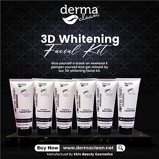 Derma Clean 3d Whitening Facial Kit