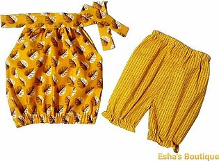 New Fashion Summer Kids Girl | Dresses  For Eid | Summer Suit |  Girl Suit For Summer | Cotton Suit For Girls