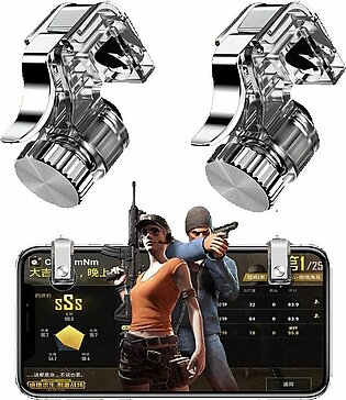 Energy - ENRG Mobile Gaming R11 Metal Trigger Controller L2 R2 Buttons PUBG Silver