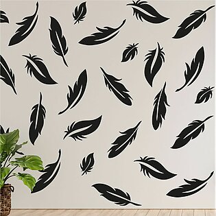 Feather Wall Sticker - Decoration Items For Home