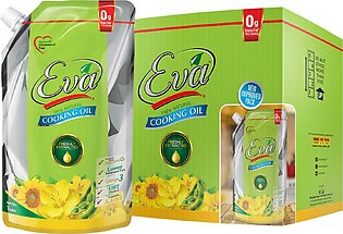 Eva Cooking Oil Stand up Pouch 1Ltr x 5