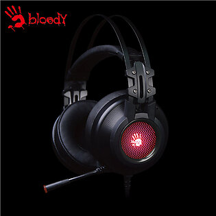 Bloody G525 Virtual 7.1 Surround Sound Gaming Headset - Black
