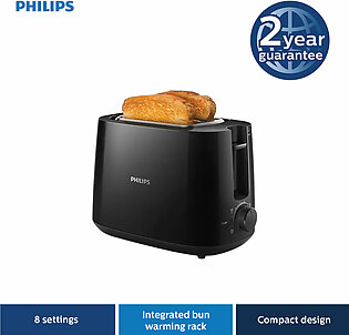 Philips Daily Collection Toaster - 2 Slice, Wide Slot, Hd2581/91