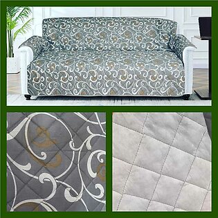 Sofa Cover Quilted Printed Sofa Coat Cover