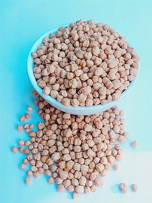 Best Quality White Channa (chickpeas) 8mm (moty Chany) Pack Of 01 Kg