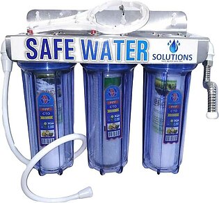 Water Filter 3 Stages | Water Filter For Home | Water Filter With Steel Plate | Water Purifier For Home