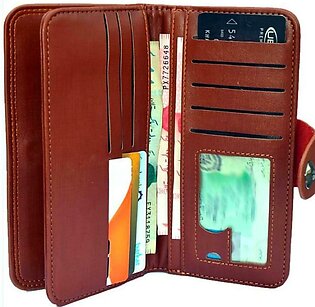 Men Long Wallet Fashion Wallets Purse PU Leather Handbag Large Capacity Card Holder Long Clutch Coin Purse Zipper Money Bag