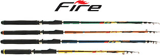 Pioneer Fire Telescopic fishing rod for freshwater & saltwater fishing
