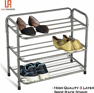 High Quality Iron Shoe Stand Rack 3 Layer