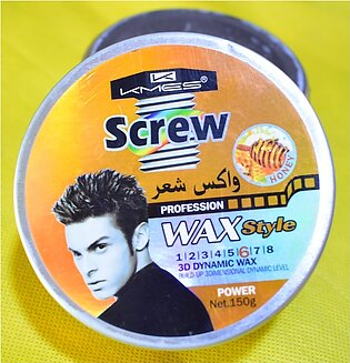 Screw Hair Gel Wax