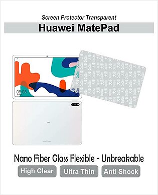 Huawei MatePad - Screen Protector - Nano Fiber Glass Transparent Anti Shock - Mate Pad 10.4''