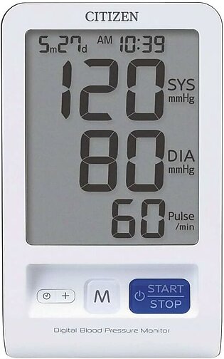Citizen Ch 456 - Digital Blood Pressure Monitor - White