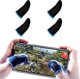 2 Pairs of PUBG Finger Sleeves, Best for PUBG Mobile, COD Mobile, Fortnite Mobile and Mobile Games