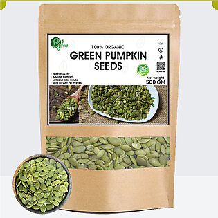 Green Pumpkin Seeds Without Shell | Kadu K Beej Unshelled | Pumpkin Seed For Eating 500 Grams