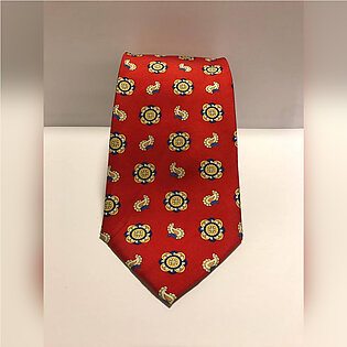 Men Printed Tie - Tie Rack