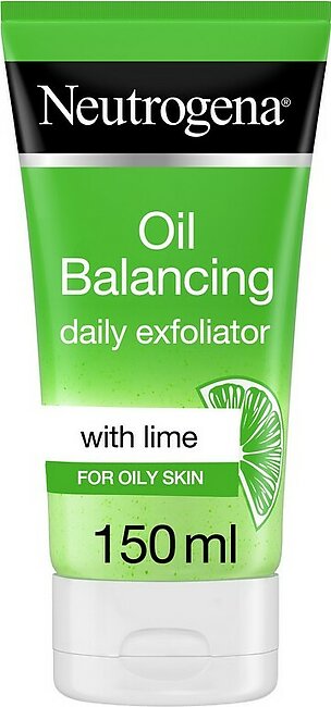 NEUTROGENA - Oil Balancing Daily Exfoliator, Lime & Aloe Vera, For Oily Skin, 150ml