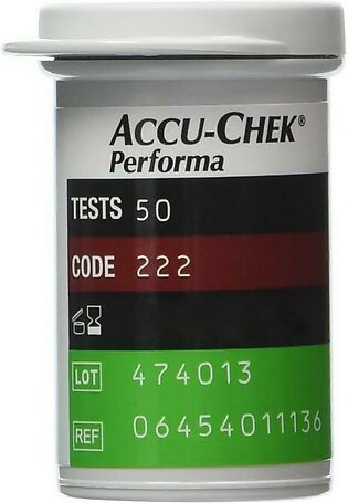 Accu Check Performa Glucometer Strips Pack Of 50