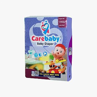 Care Baby Diapers Mega Pack Size-6 Xxl +17kg (60 Pcs)