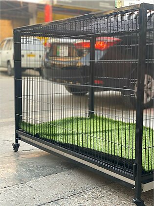 Dog Cage for adult Dog with wheels