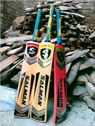 Salman 6 - Rawlakot Wood Tape Ball Cricket Bat,tennis Bat,soft Ball Bat