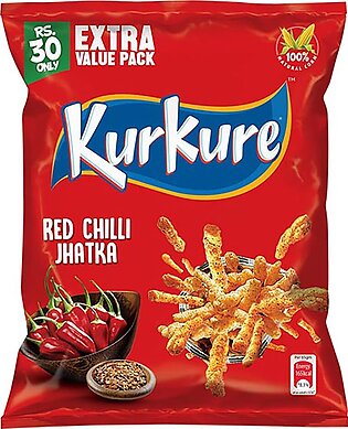 Kurkure Red Chilli Chaska Chips 12 Pack 65 Gm