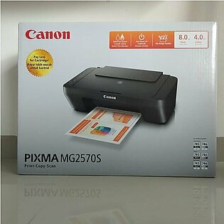 Color Printer 2570s Canon (all In One) 1 Year Warr