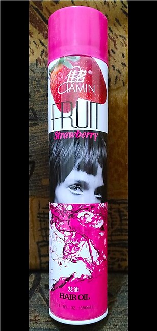wig hair spray strawberry flavour for hair unit or wig for shinning 350ml.