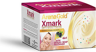 Arena Gold Xmark Anti Mark Cream 4 In 1|cream+serum+face Wash+soap | Reduces Dark Spots| For All Skin Types| Removes Acne And Pimple Marks| For Men And Women Both| Face Wash+serum+ Cream