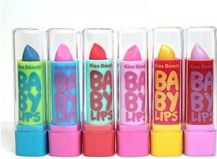6pc Baby Lipstick Multicolor Lips Balm Kids Favorite Colors Lips Balm